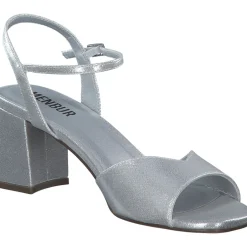 Menbur 25600, Plateau-Sandaletten, Damen, Grau