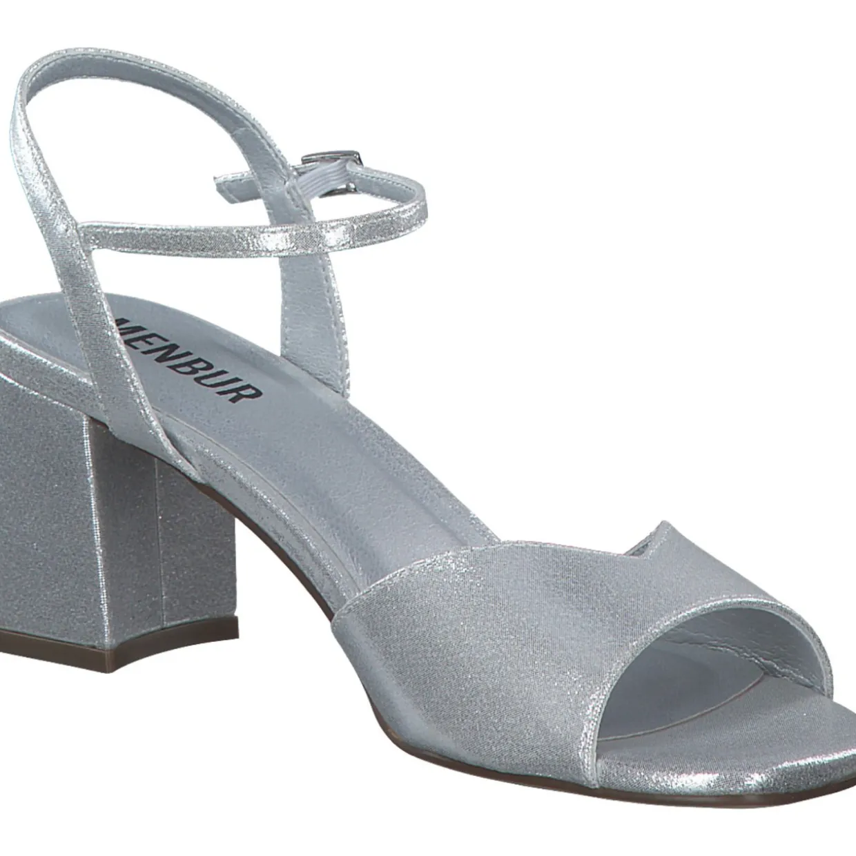 Menbur 25600, Plateau-Sandaletten, Damen, Grau