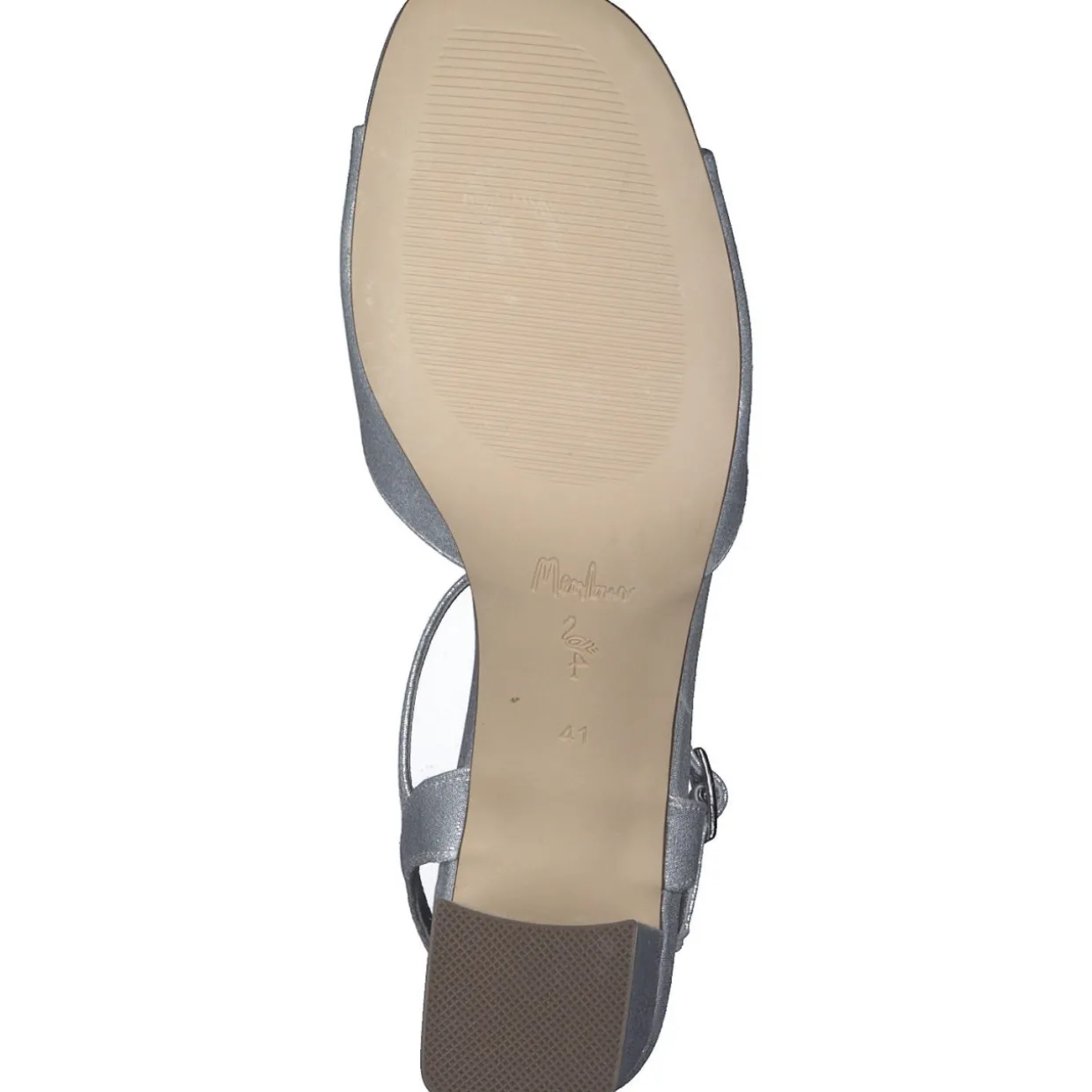 Menbur 25600, Plateau-Sandaletten, Damen, Grau