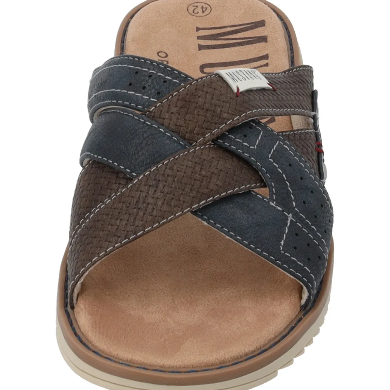 Mustang 4152706, Pantoletten & Badeschuhe, Herren, Blau