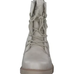 Mustang 1443602-243, Schnürstiefel, Damen, Beige (Ivory)