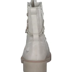 Mustang 1443602-243, Schnürstiefel, Damen, Beige (Ivory)