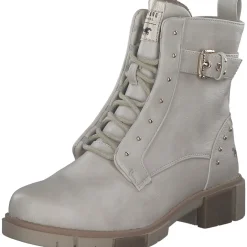 Mustang 1443505, Stiefeletten, Damen, IVORY