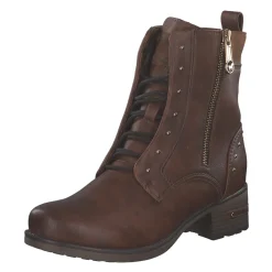 Mustang 1229522, Stiefeletten, Damen, cognac