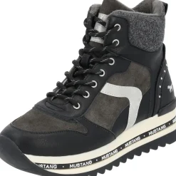 Mustang 1364505, Stiefeletten, Damen, Schwarz