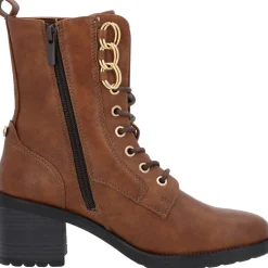 Mustang 1441501, Stiefeletten, Damen, cognac