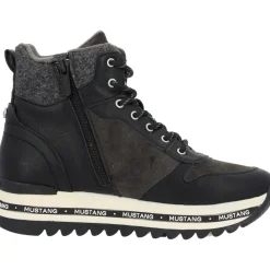 Mustang 1364505, Stiefeletten, Damen, Schwarz