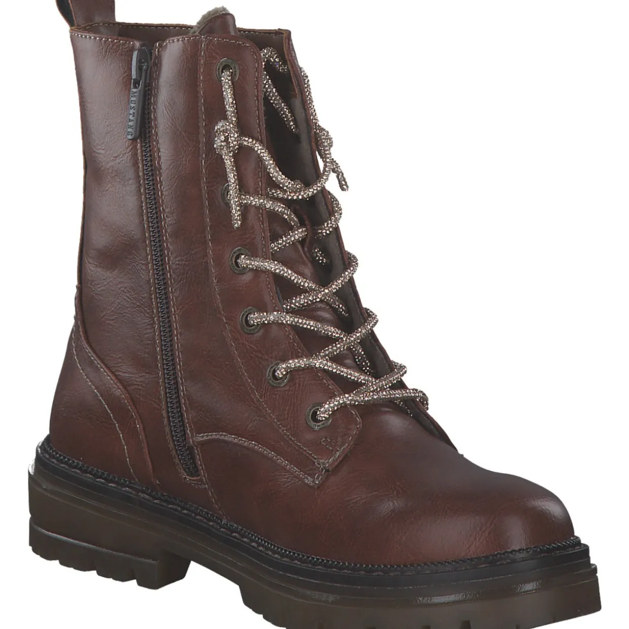 Mustang 1404504-301, Stiefeletten, Damen, Braun (Kastanie)