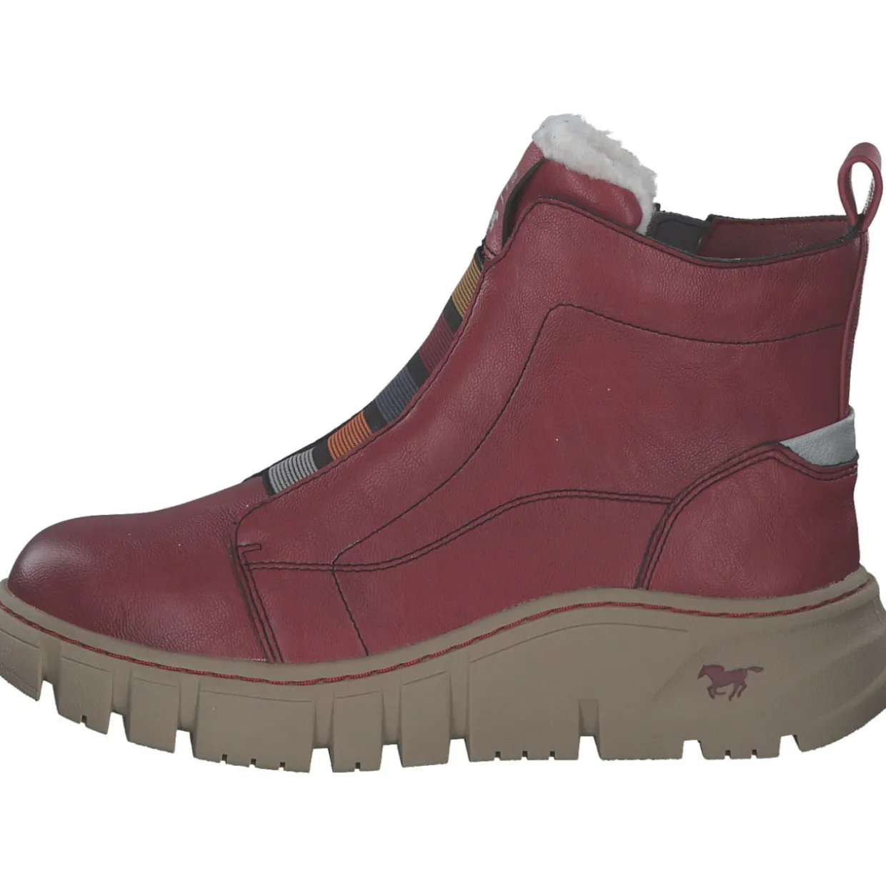 Mustang 1499606, Winterstiefeletten, Damen, Rot