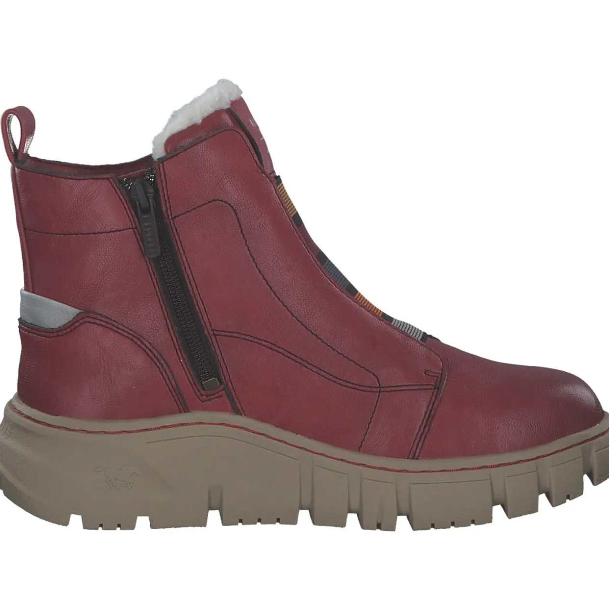 Mustang 1499606, Winterstiefeletten, Damen, Rot