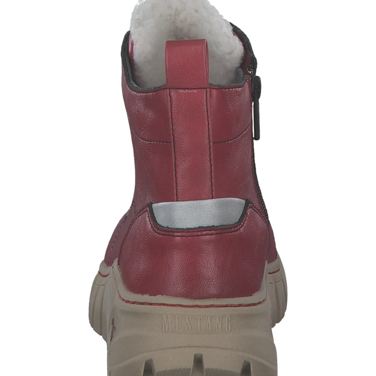 Mustang 1499606, Winterstiefeletten, Damen, Rot