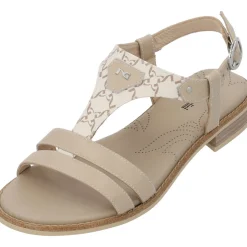 NeroGiardini E410464D, Keilsandaletten, Damen, lino