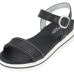 NeroGiardini E307812D, Keilsandaletten, Damen, Schwarz (Black)