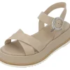 NeroGiardini E410740D, Keilsandaletten, Damen, Lino (Beige)