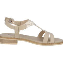 NeroGiardini E410464D, Keilsandaletten, Damen, lino