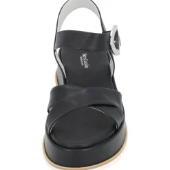 NeroGiardini E410740D, Keilsandaletten, Damen, Schwarz