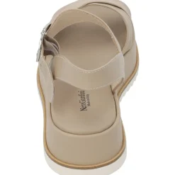 NeroGiardini E410740D, Keilsandaletten, Damen, Lino (Beige)