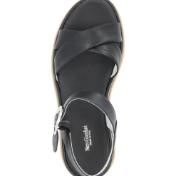 NeroGiardini E410740D, Keilsandaletten, Damen, Schwarz