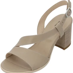 NeroGiardini E410440D, Plateau-Sandaletten, Damen, Beige