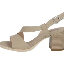 NeroGiardini E410440D, Plateau-Sandaletten, Damen, Beige