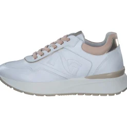 NeroGiardini E512884D, Schnürschuhe, Damen, bianco/platino