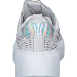 NeroGiardini E409988D, Schnürschuhe, Damen, weiß silber