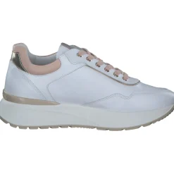 NeroGiardini E512884D, Schnürschuhe, Damen, bianco/platino