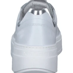 NeroGiardini E513093D, Schnürschuhe, Damen, bianco/argento