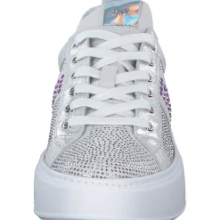 NeroGiardini E409988D, Schnürschuhe, Damen, weiß silber