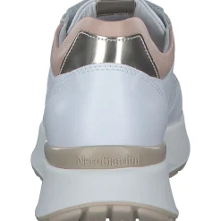 NeroGiardini E512884D, Schnürschuhe, Damen, bianco/platino