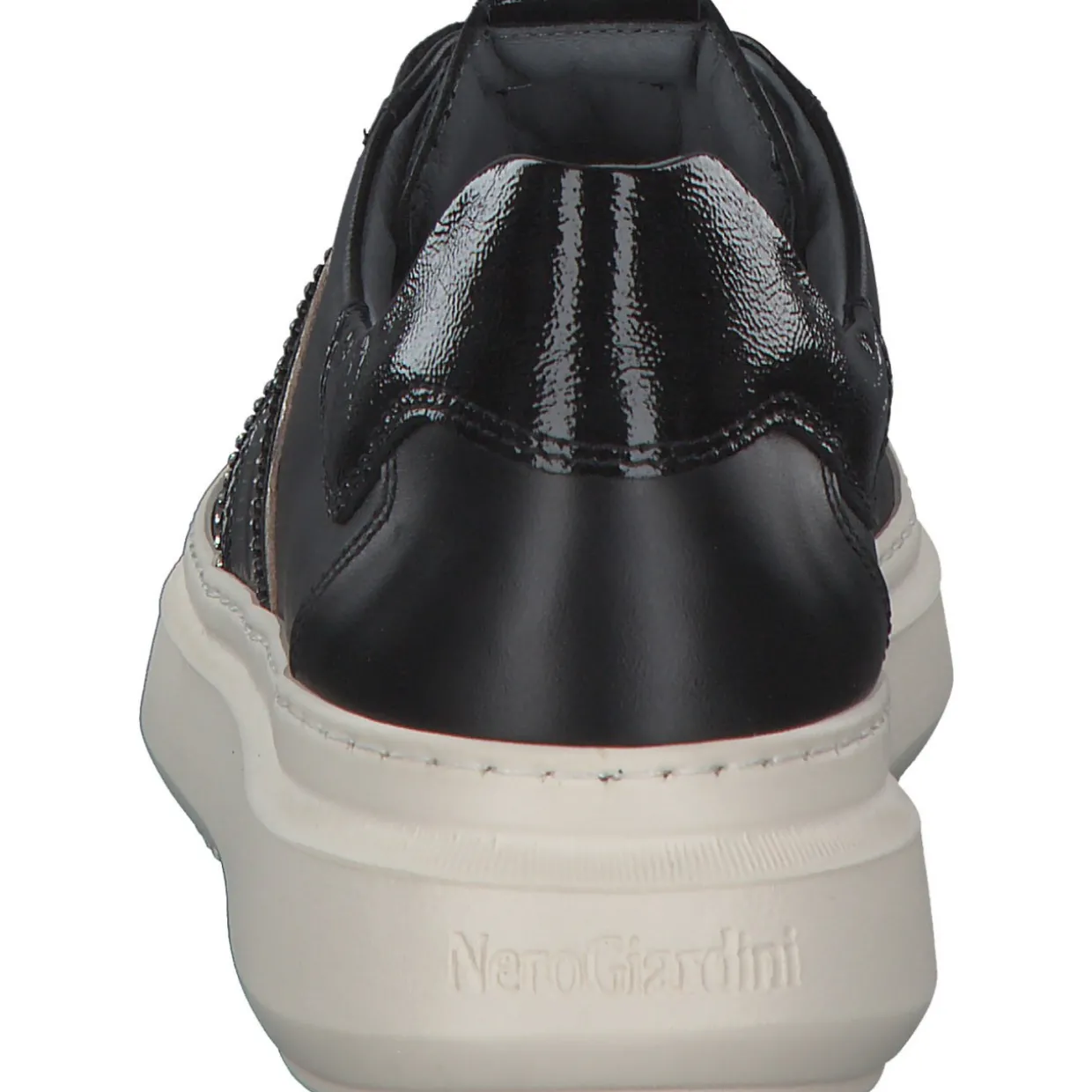 NeroGiardini I308430D, Schnürschuhe, Damen, Schwarz