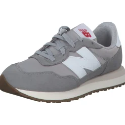 New Balance GS237P, Schnürschuhe, Kinder, Grau