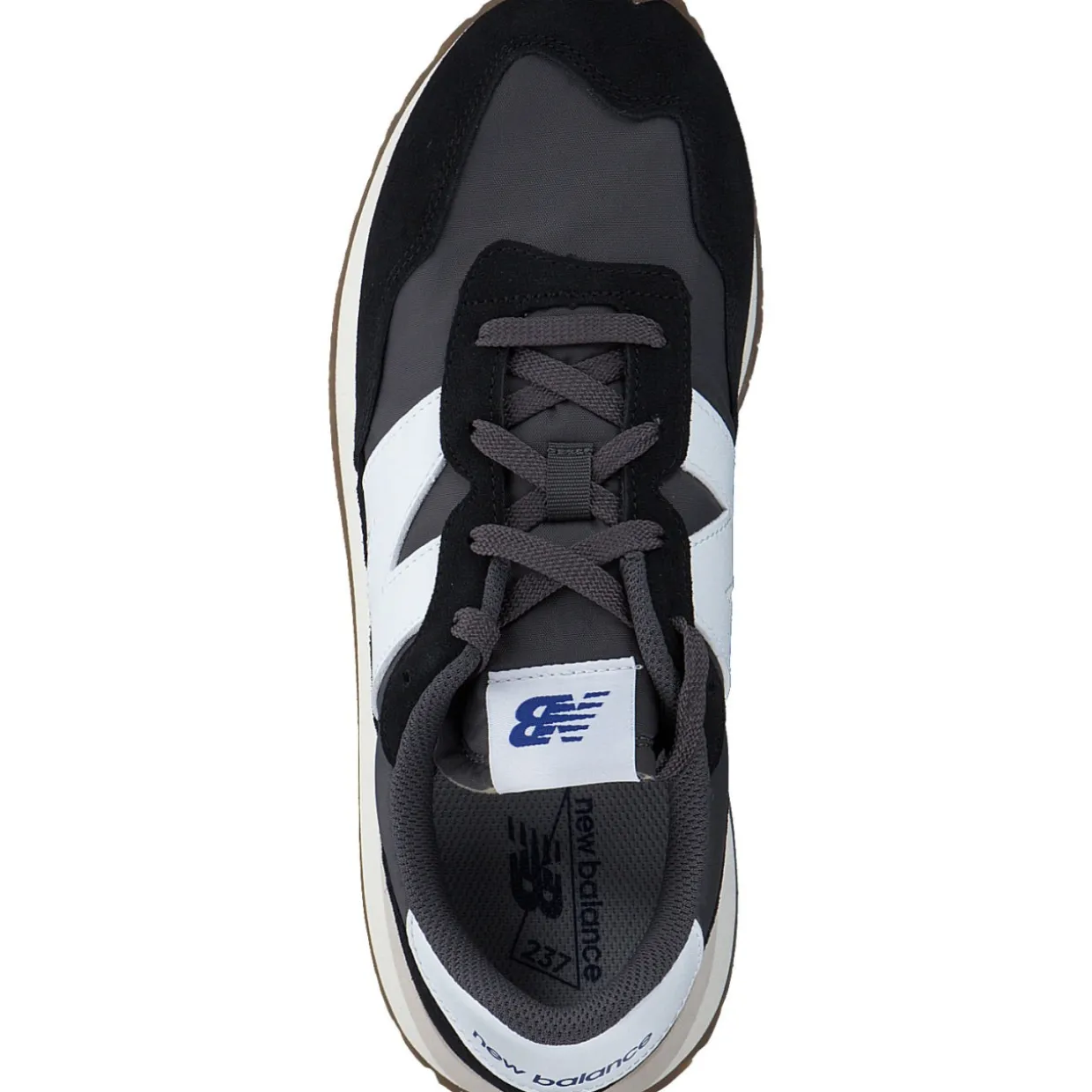 New Balance GS237P, Schnürschuhe, Kinder, black