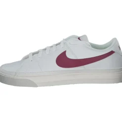Nike Court Legacy DH3161, Sneakers Low, Damen, white/rosewood/sail pearl pink