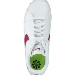 Nike Court Legacy DH3161, Sneakers Low, Damen, white/rosewood/sail pearl pink