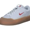 Nike Court Legacy Lift FV5526, Schnürschuhe, Damen, white/univ red-gum yellow-sail