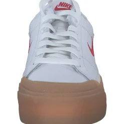 Nike Court Legacy Lift FV5526, Schnürschuhe, Damen, white/univ red-gum yellow-sail