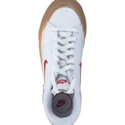 Nike Court Legacy Lift FV5526, Schnürschuhe, Damen, white/univ red-gum yellow-sail