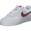 Nike Court Vision Low FQ7628, Schnürschuhe, Damen, Weiß