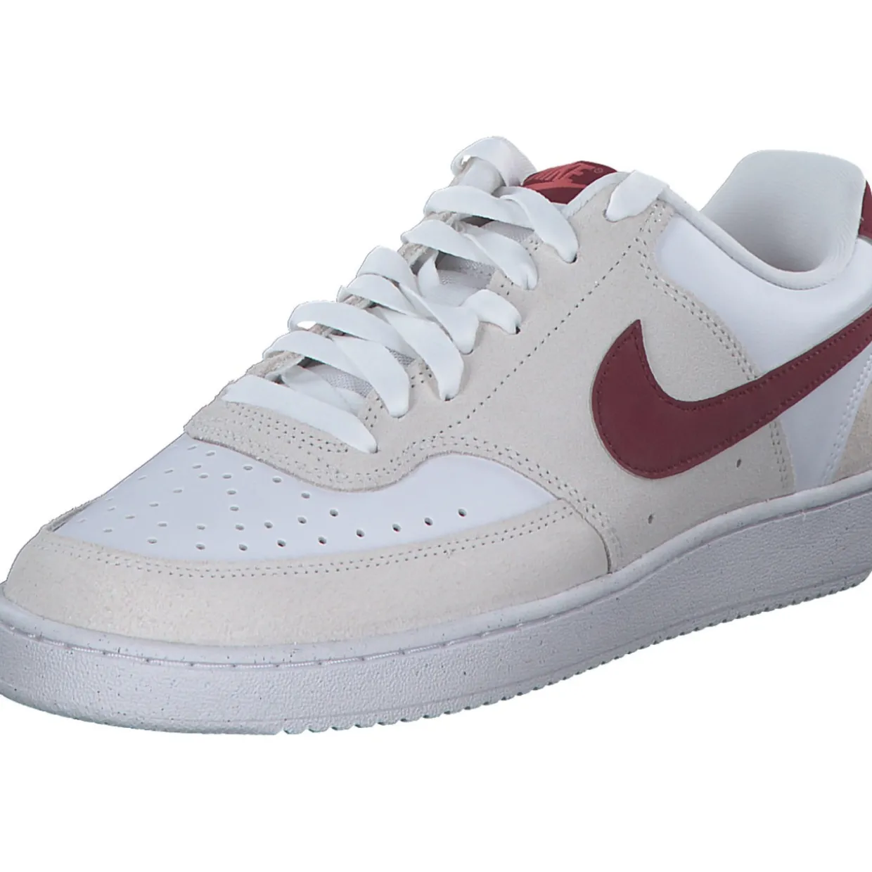 Nike Court Vision Low FQ7628, Schnürschuhe, Damen, Weiß