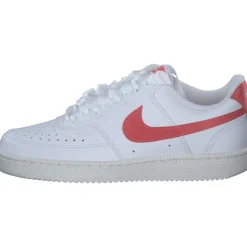 Nike Court Vision Low HV5246, Schnürschuhe, Damen, white/magic ember-sail