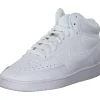 Nike Court Vision Mid CD5436, Sneakers High, Damen, Weiß