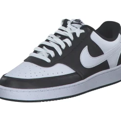 Nike DH3158-003 Court Vision Low, Schnürschuhe, Damen, schwarz/weiß
