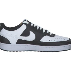 Nike DH3158-003 Court Vision Low, Schnürschuhe, Damen, schwarz/weiß