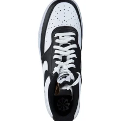 Nike DH3158-003 Court Vision Low, Schnürschuhe, Damen, schwarz/weiß