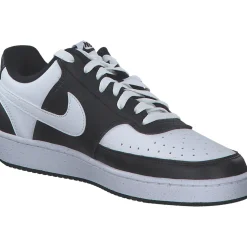 Nike DH3158-003 Court Vision Low, Schnürschuhe, Damen, schwarz/weiß