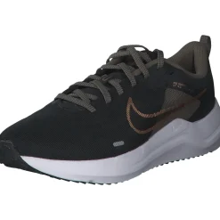 Nike Downshifter 12 DD9294, Sneakers Low, Damen, dk smoke grey/mt silver-olive