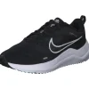 Nike Downshifter 12 DD9294, Sneakers Low, Damen, black/white-smoke grey-platinu