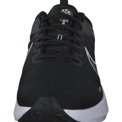 Nike Downshifter 12 DD9294, Sneakers Low, Damen, black/white-smoke grey-platinu