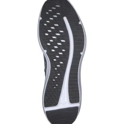 Nike Downshifter 12 DD9294, Sneakers Low, Damen, black/white-smoke grey-platinu